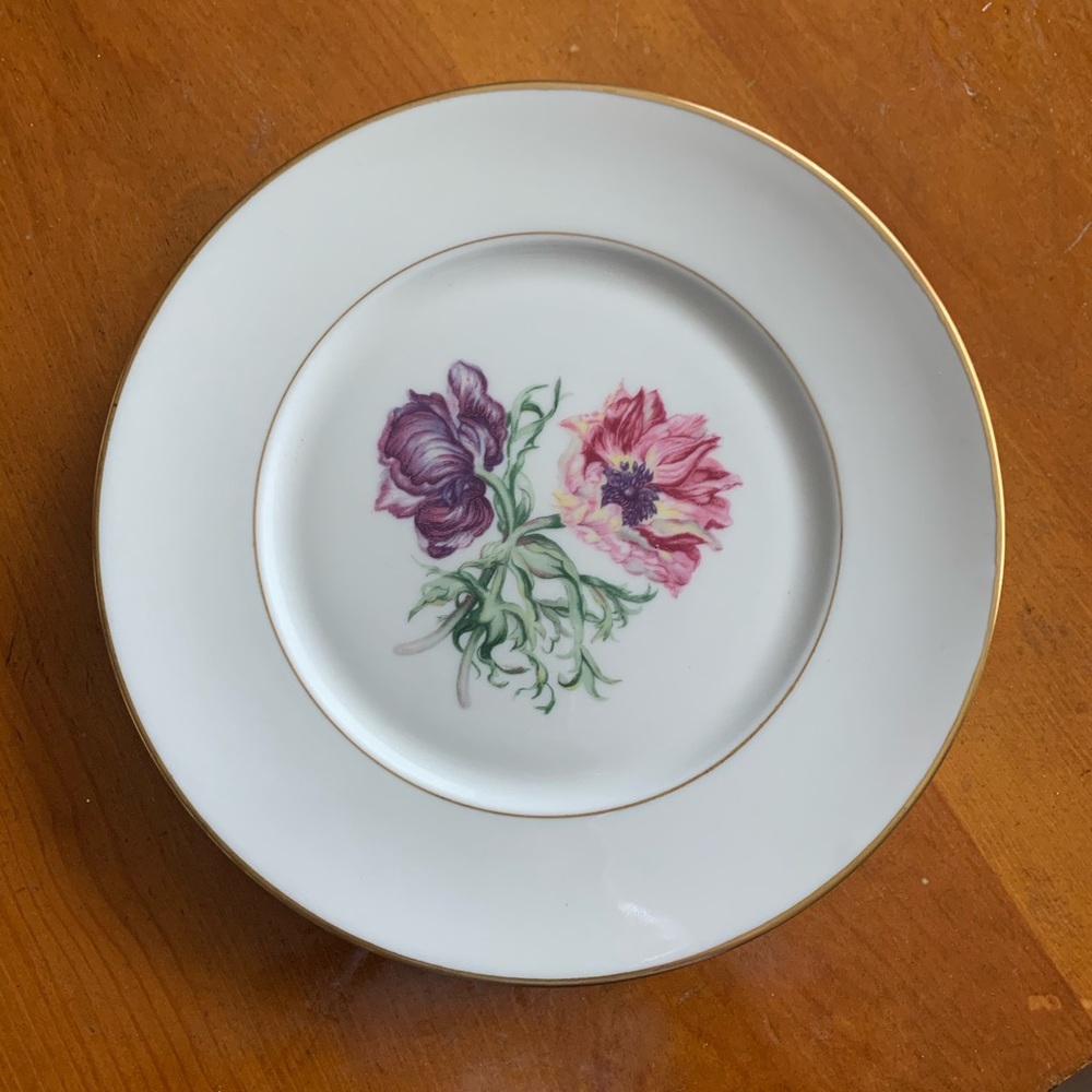 Luncheon Plates Lamberton Field Lily China